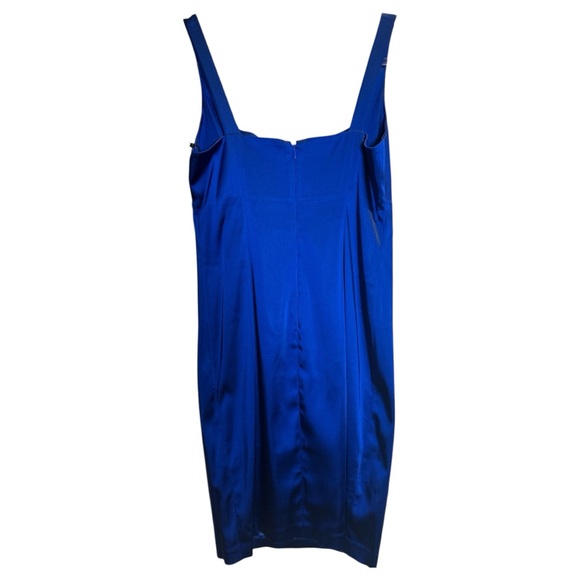 calvin klein blue midi dress Calvin Klein Contour Rib Midi Dress
